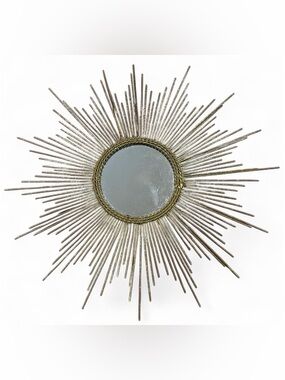 2013 Pier 1 Imports Mid Century Modern Sty Starburst Sunburst Atomic Wall Mirror